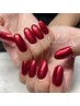 【ハンドジェル】ミラーネイル¥7,000