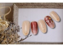 FAST NAIL 荻窪駅前店【パラジェル/ジェルネイル専門/定額/マグネット/フットネイル】/ラメグラ シルバー 【11886】