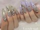 リエンダ ネイル(Leende nail)の写真/パーツの種類が豊富!!トレンドを抑えて色んなデザインに挑戦できる♪持ち込みデザインも大歓迎★