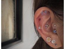 耳ツボジュエリー【フィルイン/まつげパーマ/長さだし/マツエク/パリエク/マツパ/ネイル/長さだし可】