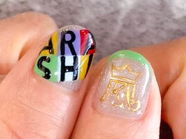 推し活ライブネイル