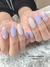 プライベート ネイルサロン マーマ(murmur)/ニットネイル