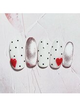 ナナズネイル 西小倉店(NANA's Nail)/2月　定額制ネイルデザイン