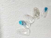 シベル(Ci belle)/塗りかけネイル/シェルパーツ