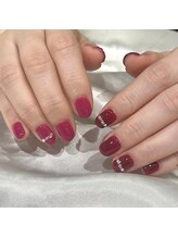 エムスラッシュ 横浜元町店(M.SLASH)/ピンク×ワインレッド