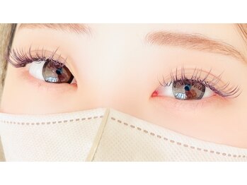 クリア アイラッシーズ アンド ネイルサロン シャイン(CLEAR & SHINE)/アッシュパープルバインドロック