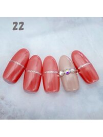 ハンドネイル：No.22