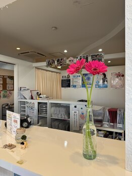 あおば整体院 守山小幡店/受付カウンター