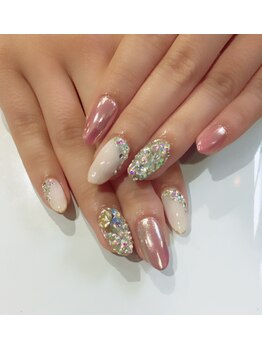 ラズネイル(RUZ'S NAIL)/【秋本】bijouネイル