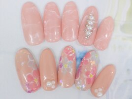 お花＆パール