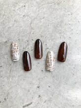 プラス デ ネイル(+ de nail)/ハンド☆ニュアンス　8,250円