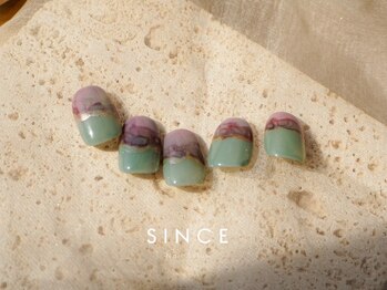 シンス(Since)/10月nailst monthly Design