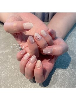 リッシュ(RICHE)/新色フラッシュマグ×押し花