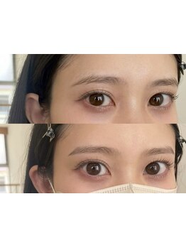 アイブロウメニューがあるサロン