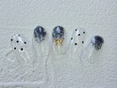 クリア系ネイルデザイン♪