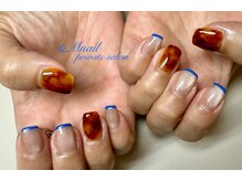 アンドエムネイル(&M nail)の雰囲気（秋べっ甲ネイル＊スキニーフレンチ）