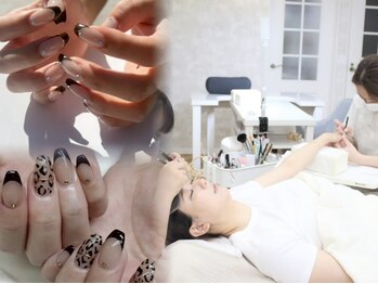 ジョジョ 本店(JOJO)の写真/【平日昼割(11時~16時までのご来店)★長さだし10本+お好きな画像持ち込みアート(90分)¥9980】