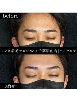 ユー 千葉駅前店(you)/メンズ眉毛/メンズ眉/千葉駅