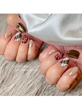 カネイル(CANAILL)/バレンタインネイル