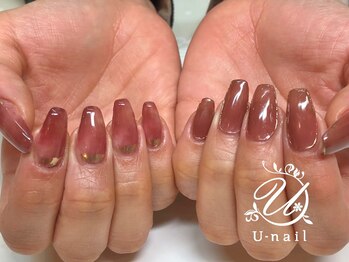 同系色 ちぐはぐネイル Pg ユーネイル U Nail のフォトギャラリー ホットペッパービューティー