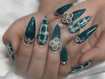 チェックネイル