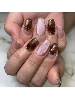 ネイルサロン ローズ(Rose)/べっ甲ネイル