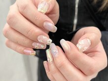 ケイクバイクーロ(CAKE by curro)/レモンイエロー×おはな