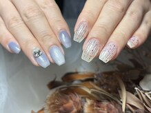 サロンドフォーエイチ(salon de 4H)/バカラネイル×マグネットネイル