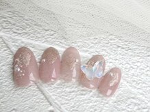 シベル(Ci belle)/バタフライパーツ/ベビーピンク