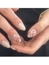 ネイルスミス 高松店(Nailsmith)/□リボンデザイン