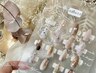 【ジェル】ワンカラーワンポイントシンプルコース¥5900 初回ジェルオフ無料
