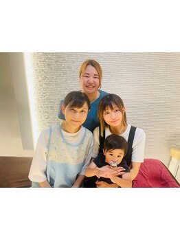 お子様同伴OKのサロン