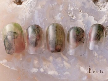 アイネイルズ 吉祥寺店(I nails)/個性派秋色インクネイル
