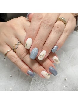 ブルーマグ×ホワイト