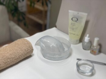 エルネ(elne)の写真/自爪の健康を守りながらお洒落を楽しむ♪高技術ケア×パラジェルでモチもUP!ホームケアのアドバイスも◎