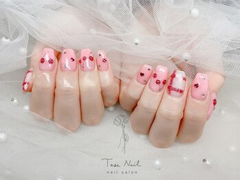 さくらんぼフリーアートデザイン