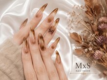 ミィスネイル(MxS Nail)の雰囲気（トレンド秋の先取りべっ甲ガーリーネイル！！持ち込み◎！）