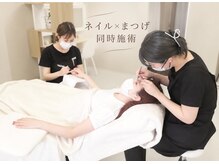ナレル ライカム(NARERU)の雰囲気（ねいる&まつげ同時施術/LEDエクステ/＆healthy/バインドロック）