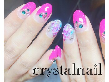 クリスタルネイル ボンベルタ橘店(CRYSTAL NAIL)/フレンチネイル