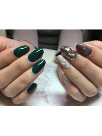 ちぐはぐネイル☆