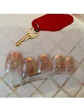 ネイルサロン ティディ(TIDY)/クリアニュアンスネイル