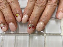 てんとう虫アート