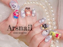 アルスネイル(Ars nail)/マリオ3Dネイル