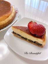 リ ビューティフル(Re Beautiful)/エステ後の手作りスイーツ