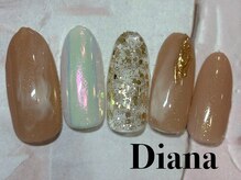 ディアナ ひたちなか高場店(DIANA)/定額ネイル　7,700円　A-121