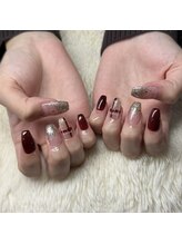 インプレス 鶴見店(Impress)/チェックネイル