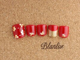 ＦＯＯＴ　新春ネイル♪　¥8,760