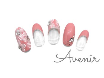 アヴィニール 表参道(Avenir)/ラブリーフラワー　ネイル