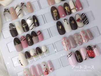 フローレスネイル 新宿西口店(FlawlessNail)/【定額アート】8000円