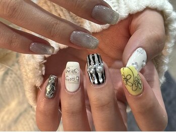 アイネイルズ 天神今泉店(I-nails)/【yoko】個性派カジュアル